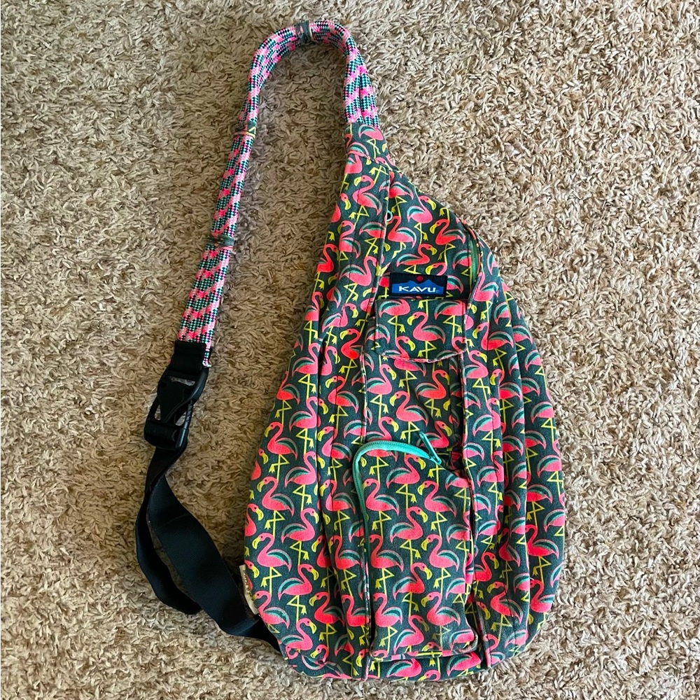 KAVU Flamingo Backpack
